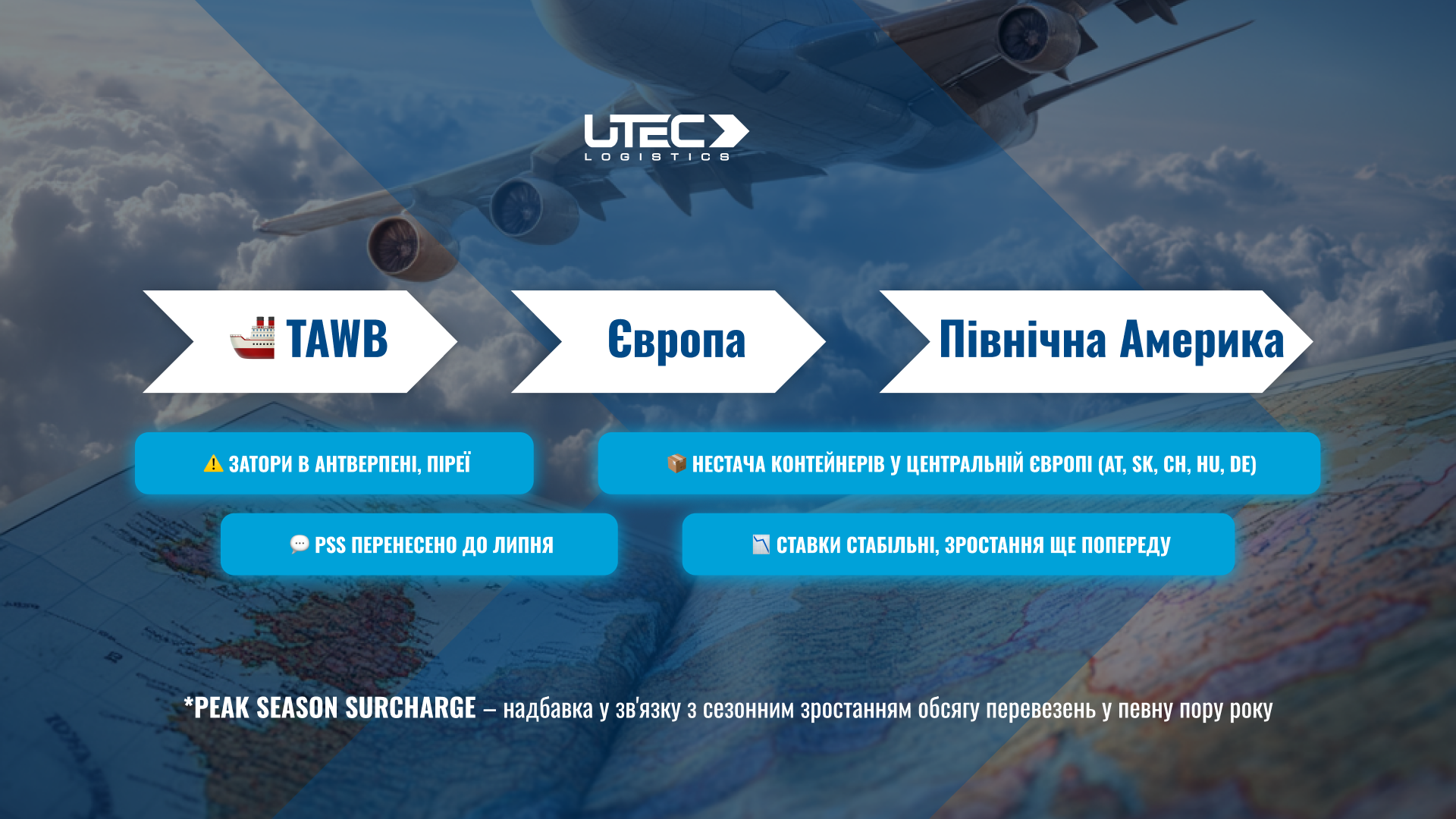 Перевантаження зберігається в портах Північної Європи